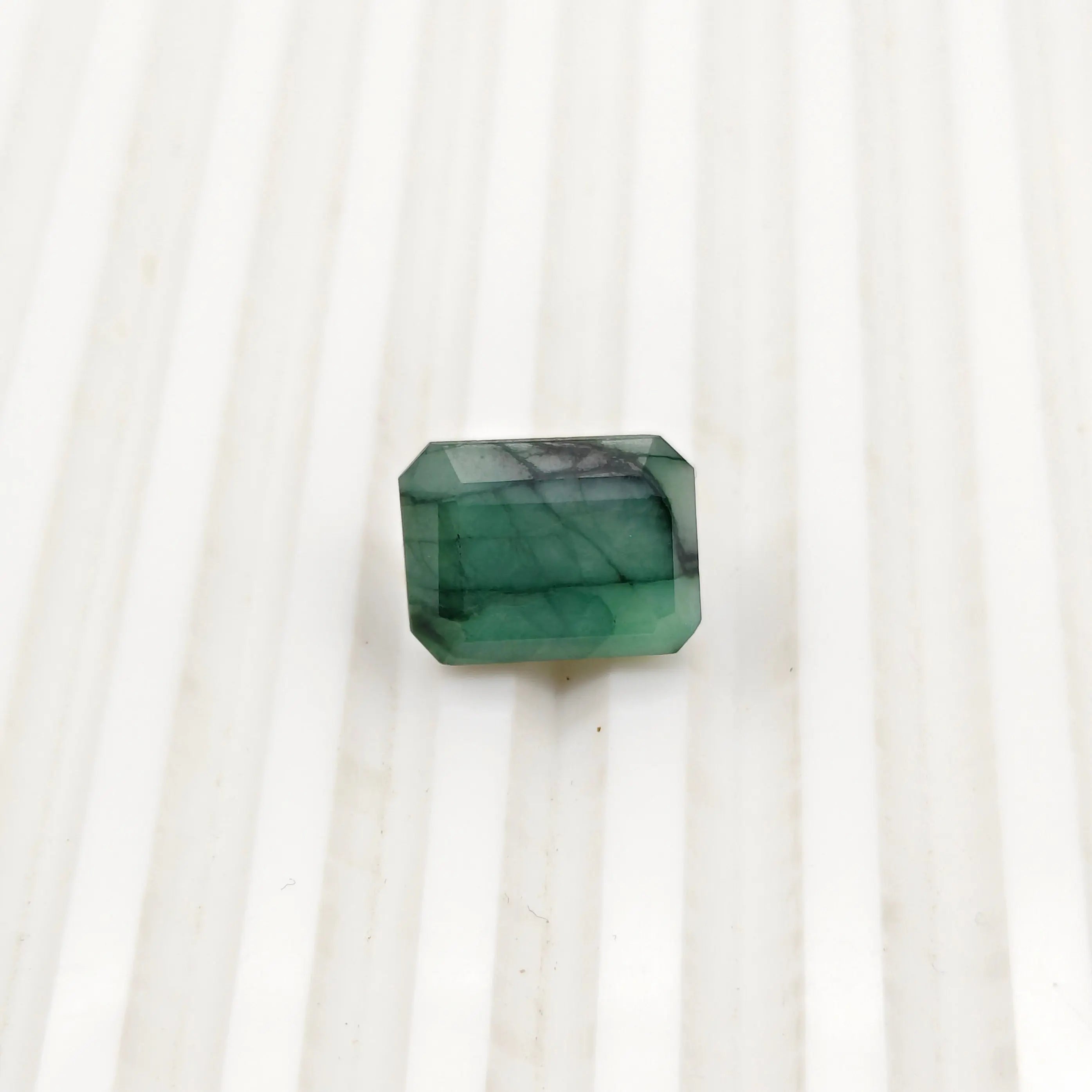 AA+ Quality SQUARE MIXED NATURAL EMERALD, GREEN COLORED, INDIAN GEMSTONE, WEIGHT 9.3 CTS