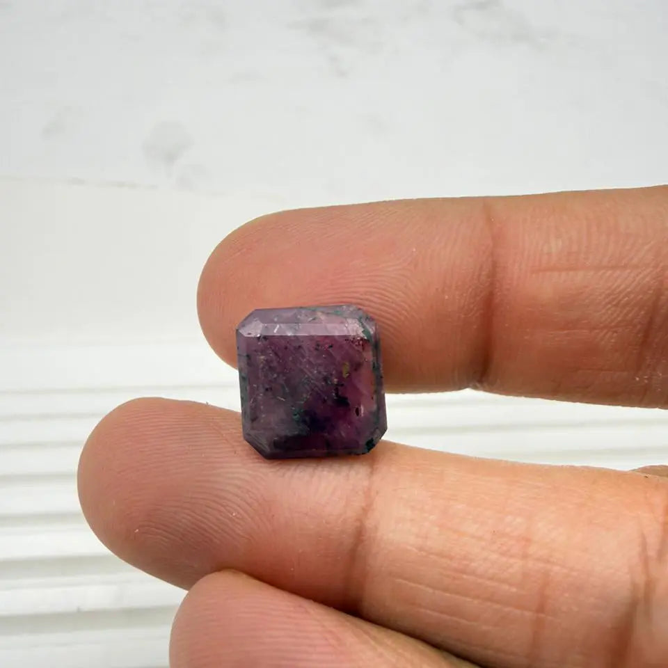 AA+ Quality SQUARE MIXED NATURAL RUBY, RED COLORED, INDIAN GEMSTONE, WEIGHT 10.55 CTS