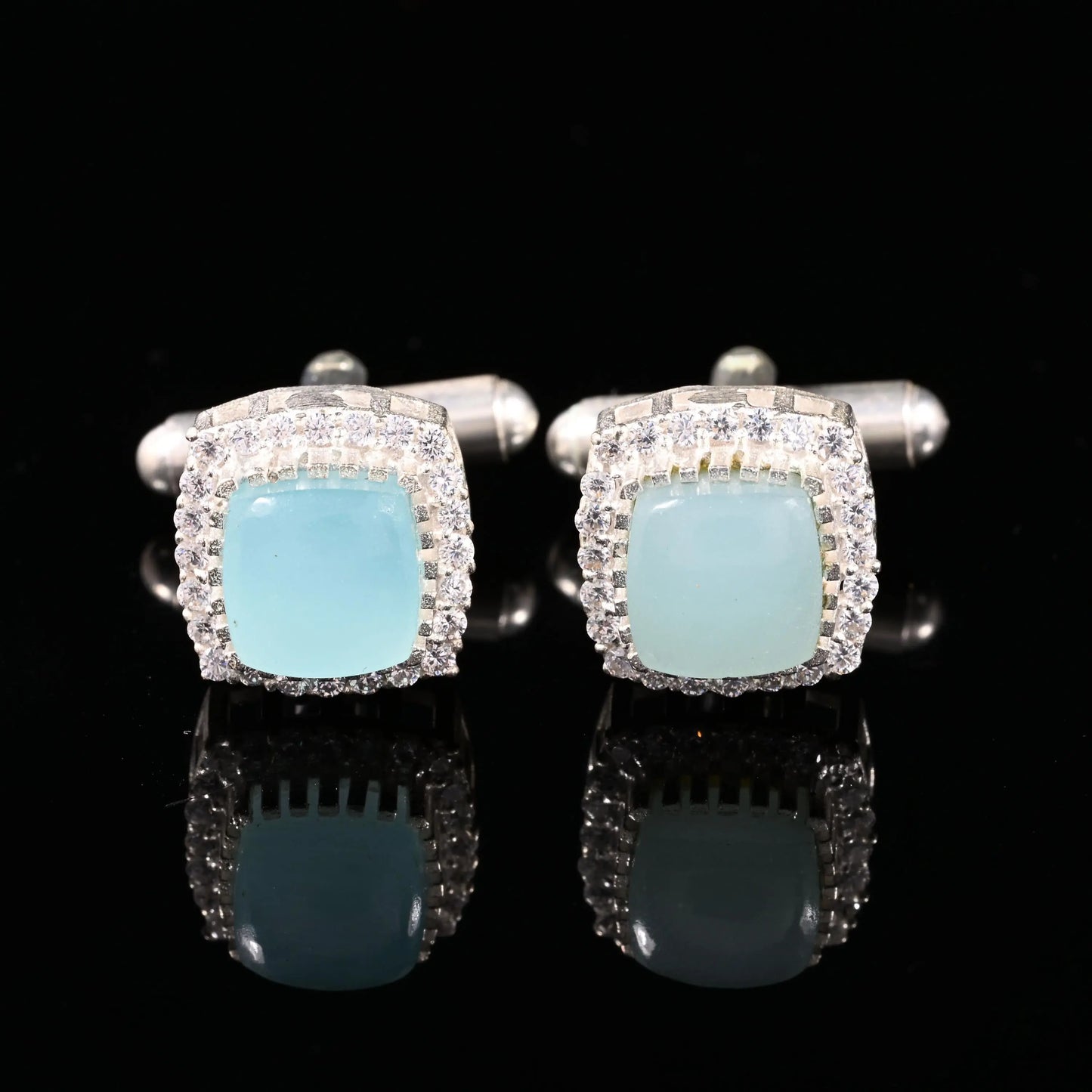 ABC Classic Men's Cufflinks – Elegant Shirt Accessories for Formal Wear, CL01 ABC Rugs Kilims