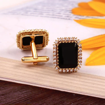 ABC Classic Men's Cufflinks – Elegant Shirt Accessories for Formal Wear, CL05 ABC Rugs Kilims