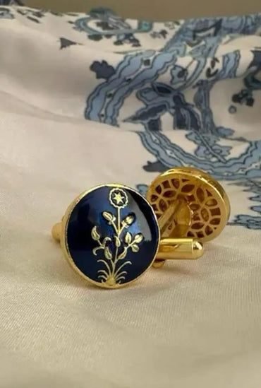 ABC Classic Men's Cufflinks – Elegant Shirt Accessories for Formal Wear, CL08 ABC Rugs Kilims