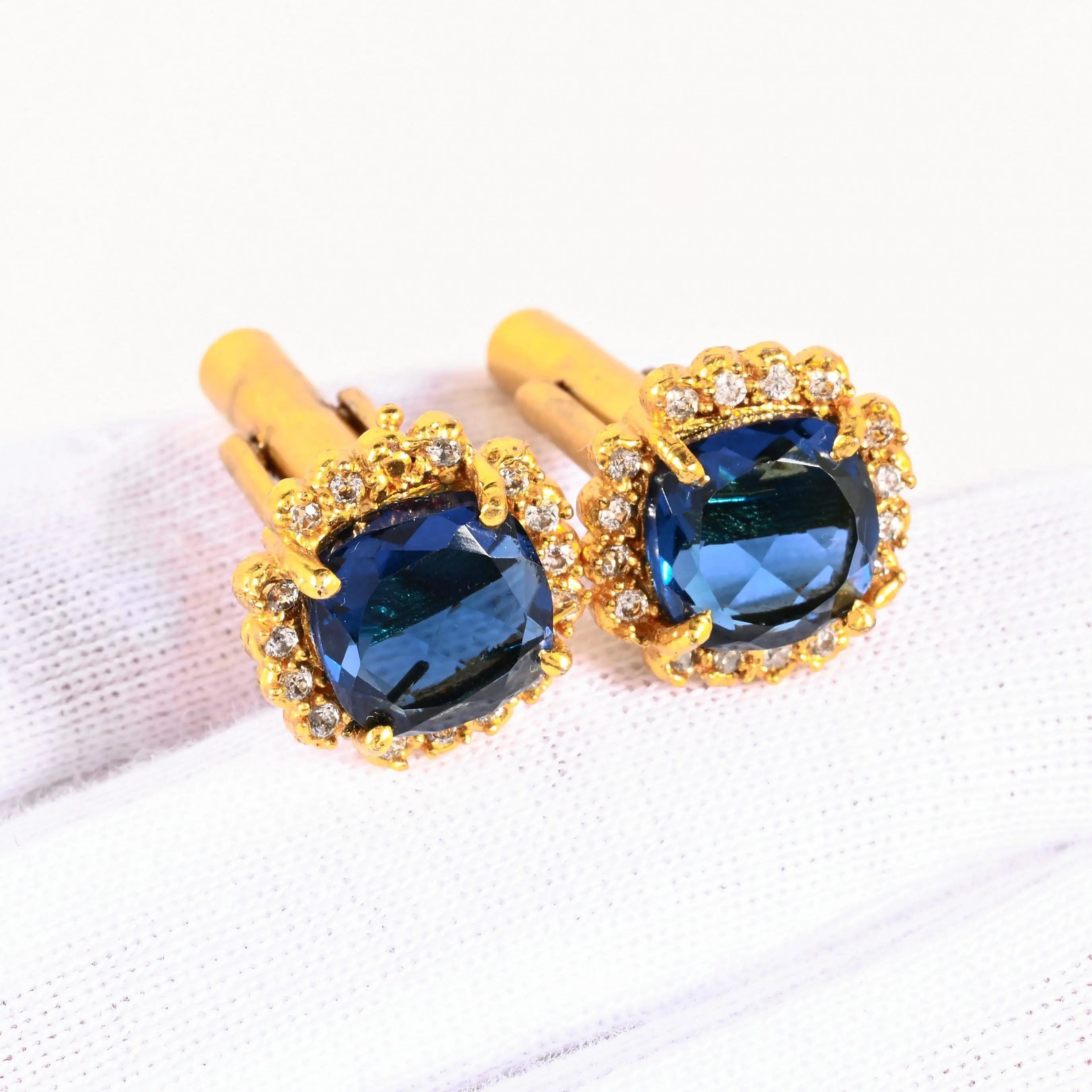 ABC Classic Men's Cufflinks – Elegant Shirt Accessories for Formal Wear, CL10