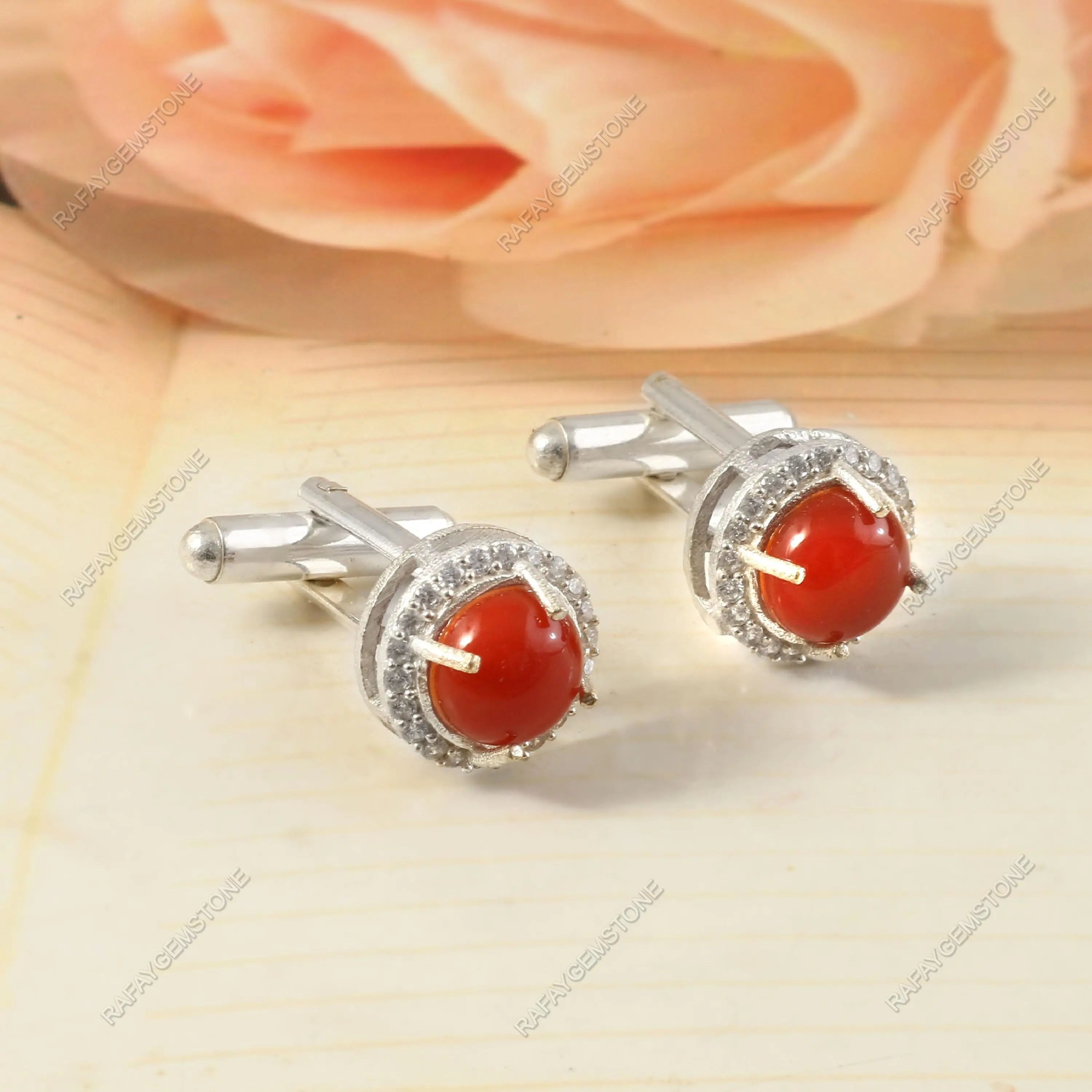 ABC Classic Men's Cufflinks – Elegant Shirt Accessories for Formal Wear, CL14