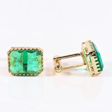 ABC Classic Men's Cufflinks – Elegant Shirt Accessories for Formal Wear, CL15 ABC Rugs Kilims