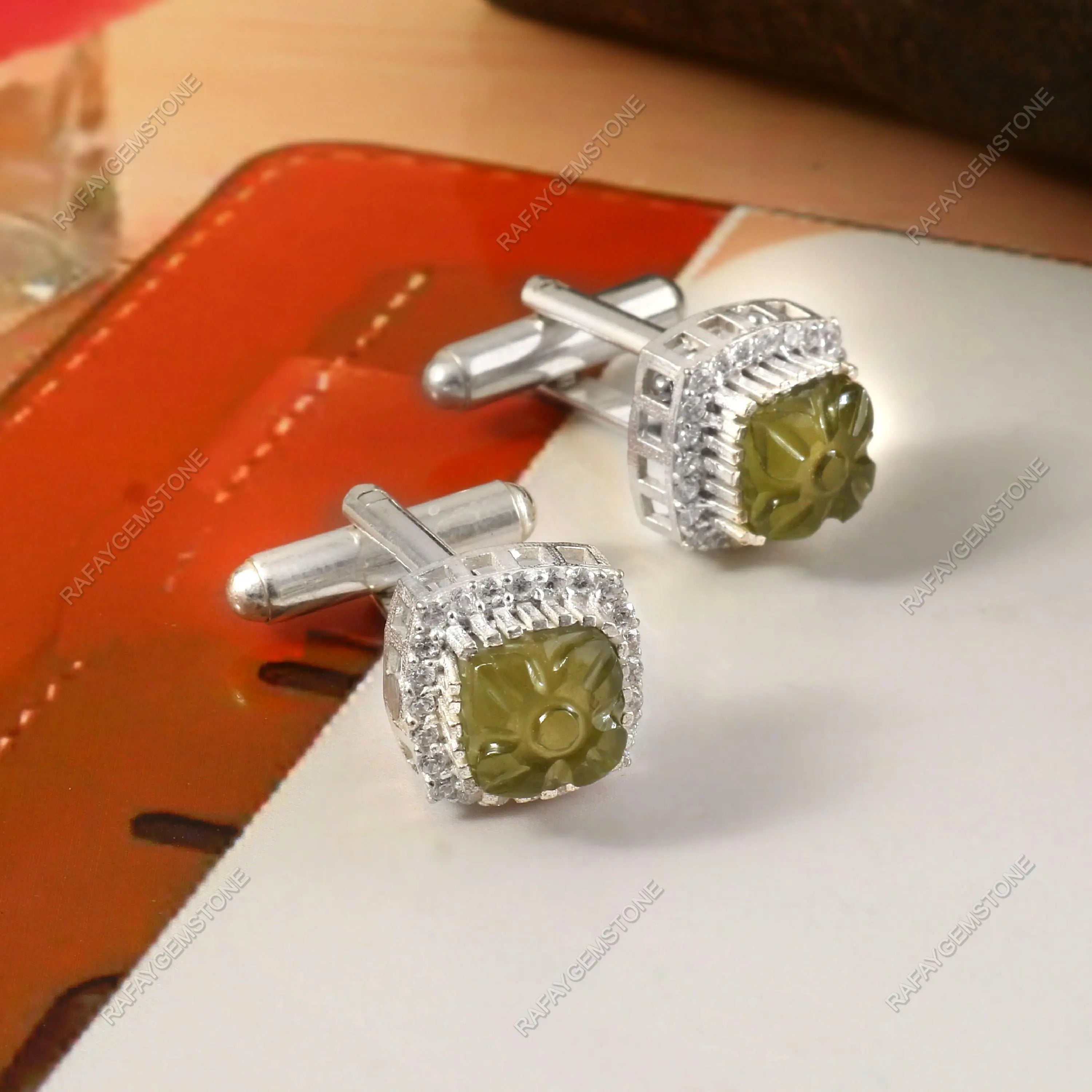 ABC Classic Men's Cufflinks – Elegant Shirt Accessories for Formal Wear, CL22