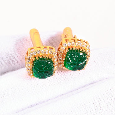 ABC Classic Men's Cufflinks – Elegant Shirt Accessories for Formal Wear, CL29 ABC Rugs Kilims