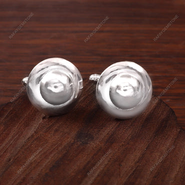 ABC Classic Men's Cufflinks – Elegant Shirt Accessories for Formal Wear, CL34 ABC Rugs Kilims