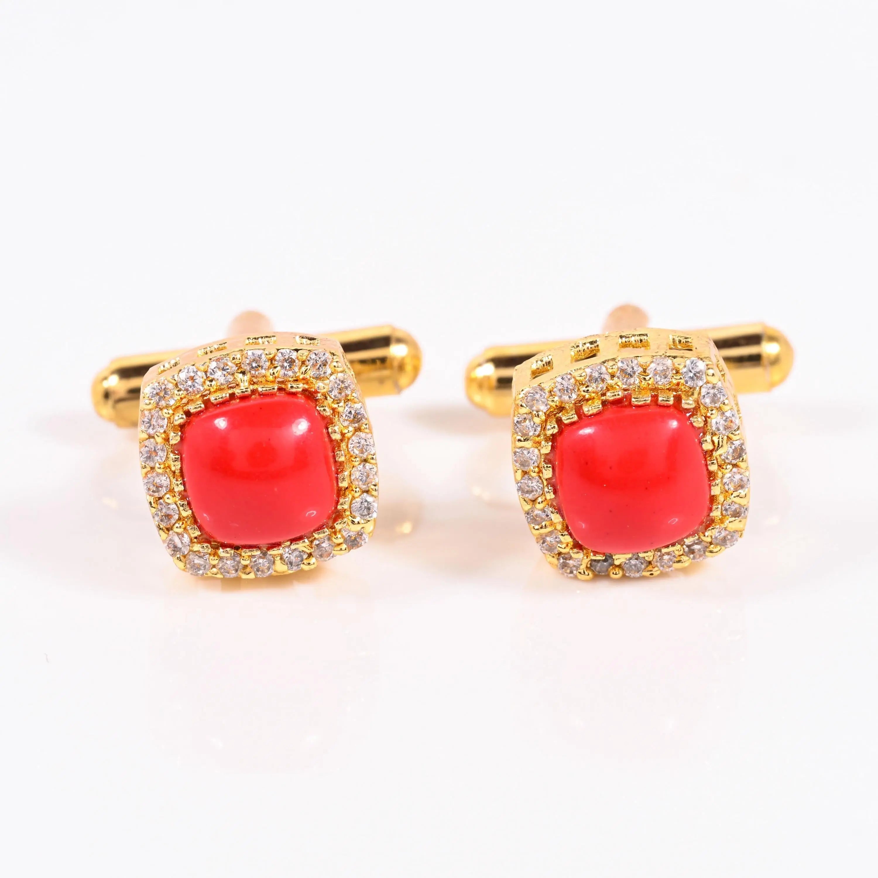 ABC Classic Men's Cufflinks – Elegant Shirt Accessories for Formal Wear, CL45