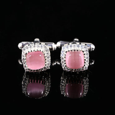 ABC Classic Men's Cufflinks – Elegant Shirt Accessories for Formal Wear, CL49 ABC Rugs Kilims