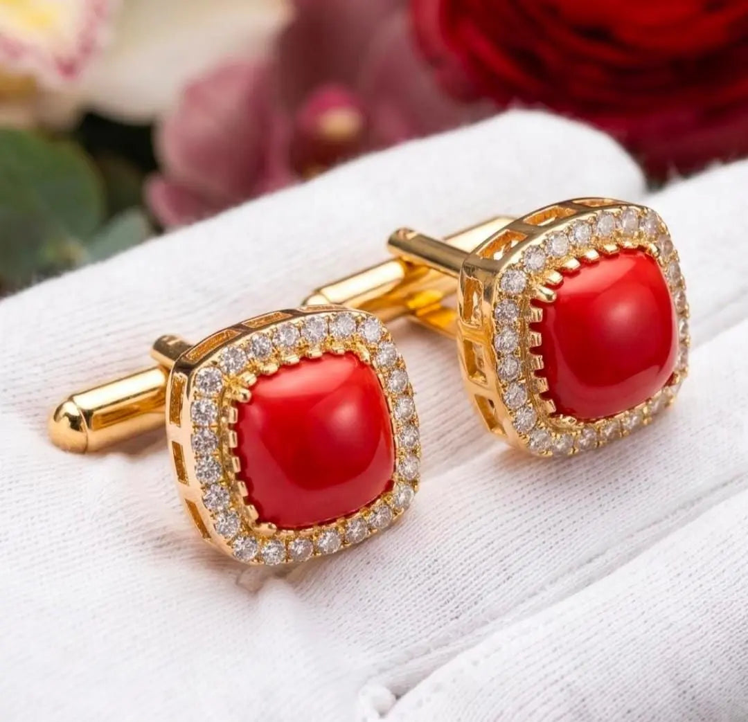 ABC Classic Men's Cufflinks – Elegant Shirt Accessories for Formal Wear, CL57