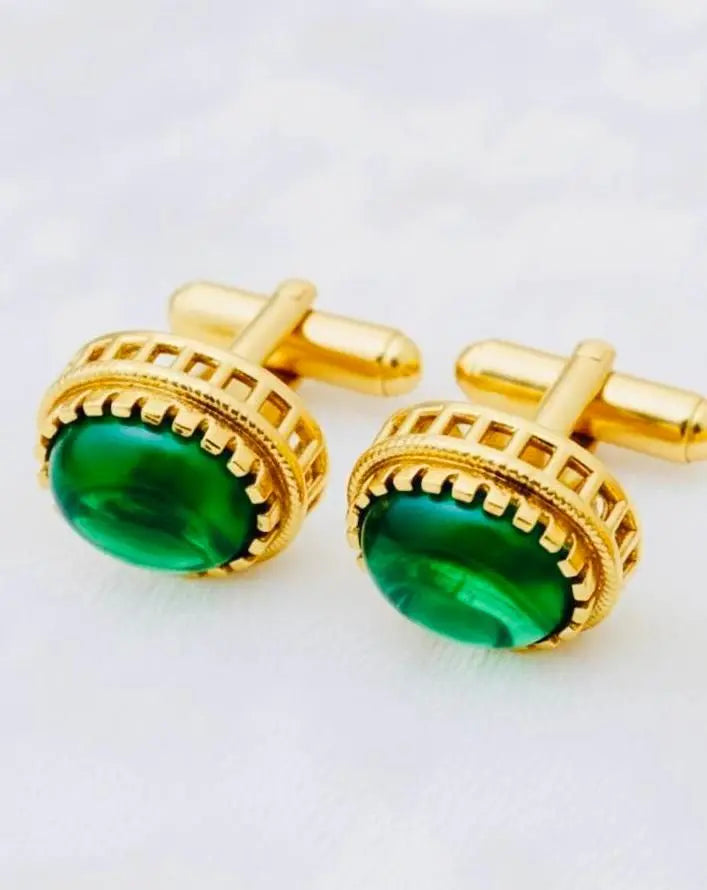 ABC Classic Men's Cufflinks – Elegant Shirt Accessories for Formal Wear, CL58