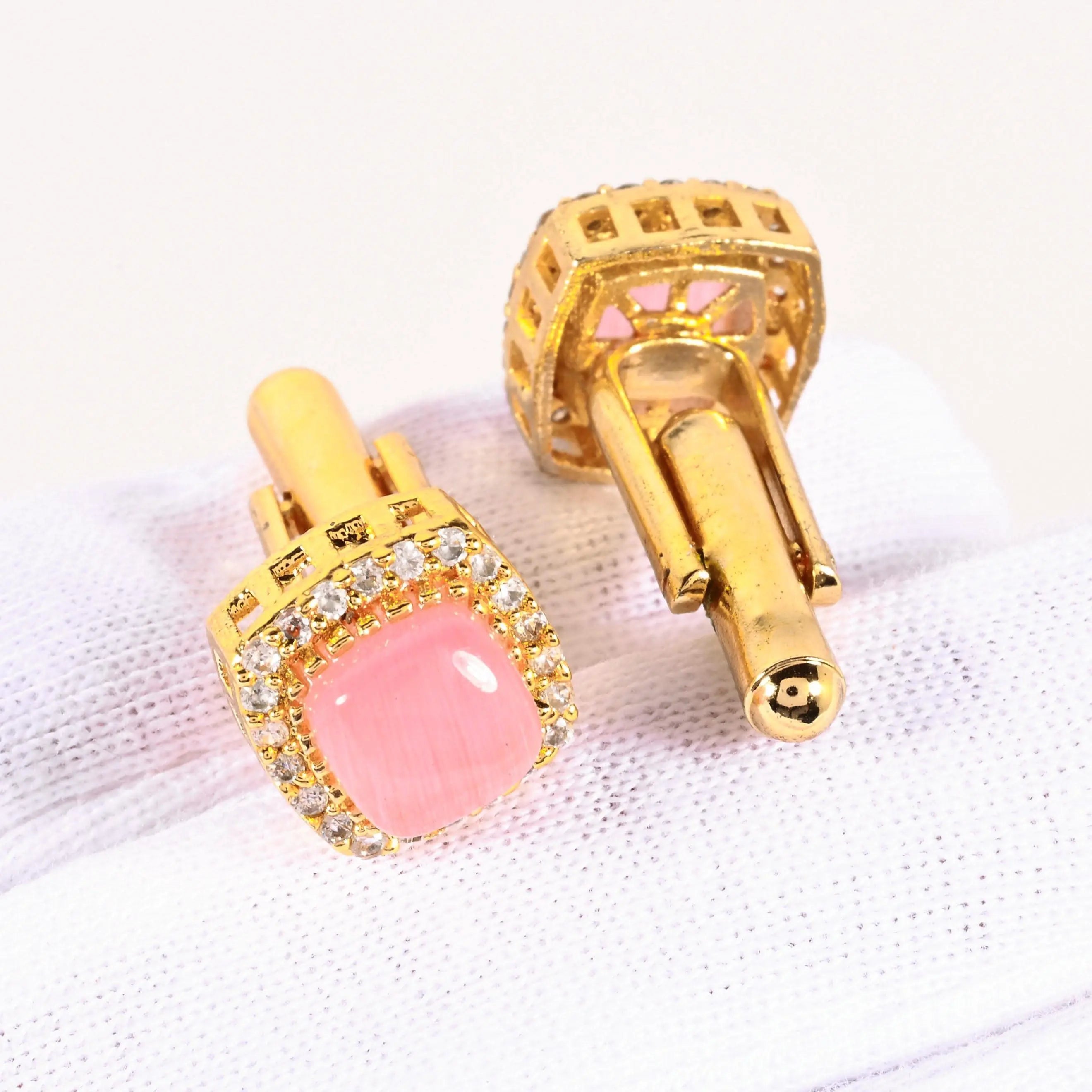 ABC Classic Men's Cufflinks – Elegant Shirt Accessories for Formal Wear, CL59