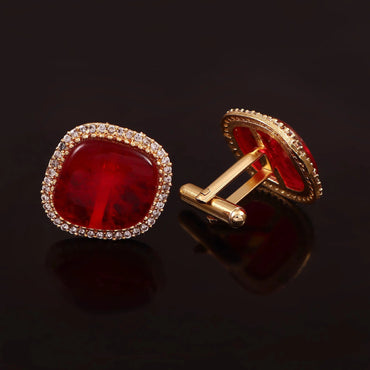 ABC Classic Men's Cufflinks – Elegant Shirt Accessories for Formal Wear, CL70 ABC Rugs Kilims