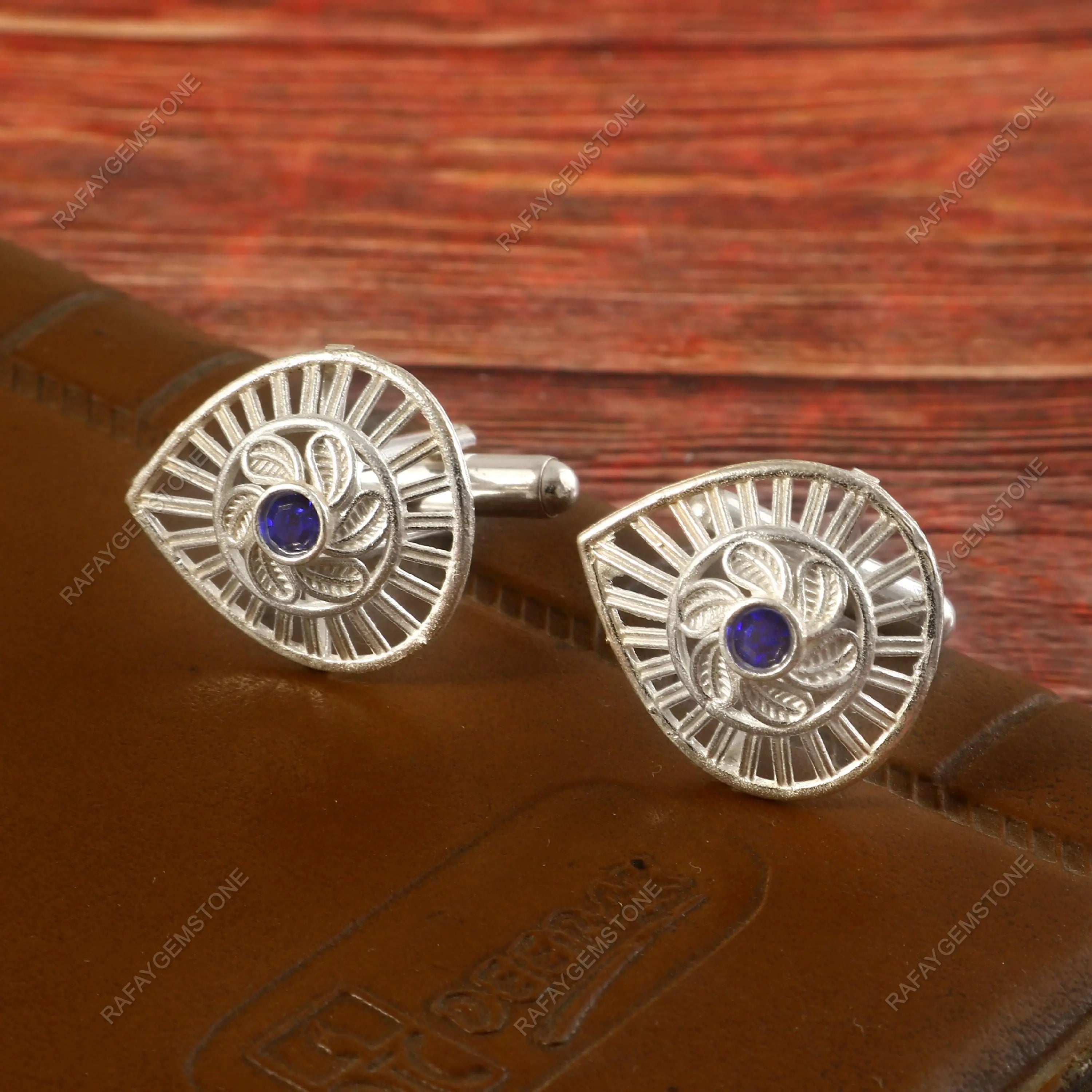 ABC Classic Men's Cufflinks – Elegant Shirt Accessories for Formal Wear, CL72