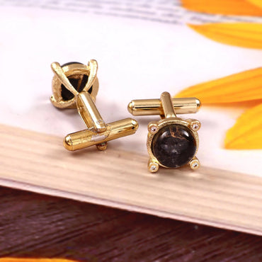 ABC Classic Men's Cufflinks – Elegant Shirt Accessories for Formal Wear, CL76 ABC Rugs Kilims