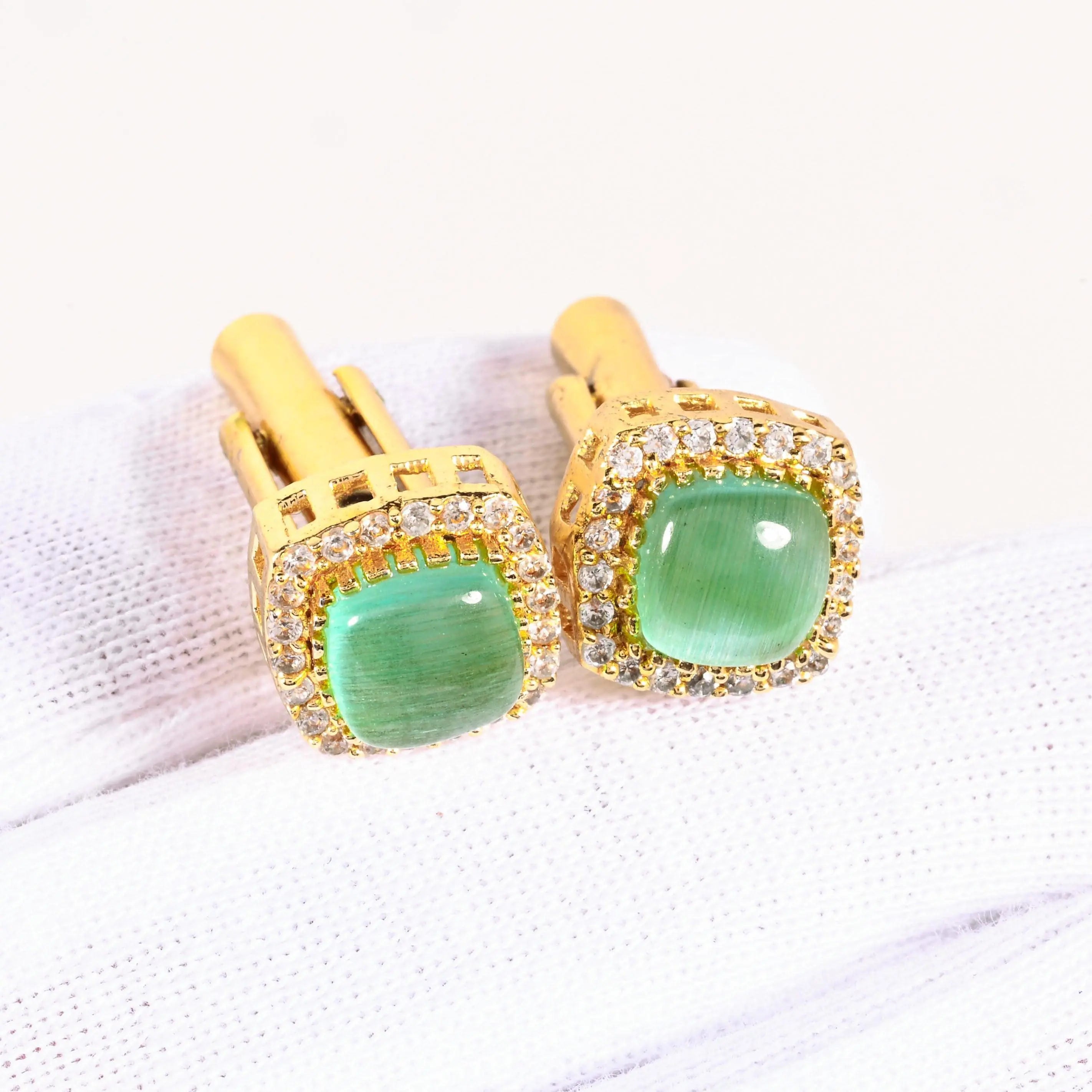 ABC Classic Men's Cufflinks – Elegant Shirt Accessories for Formal Wear, CL77