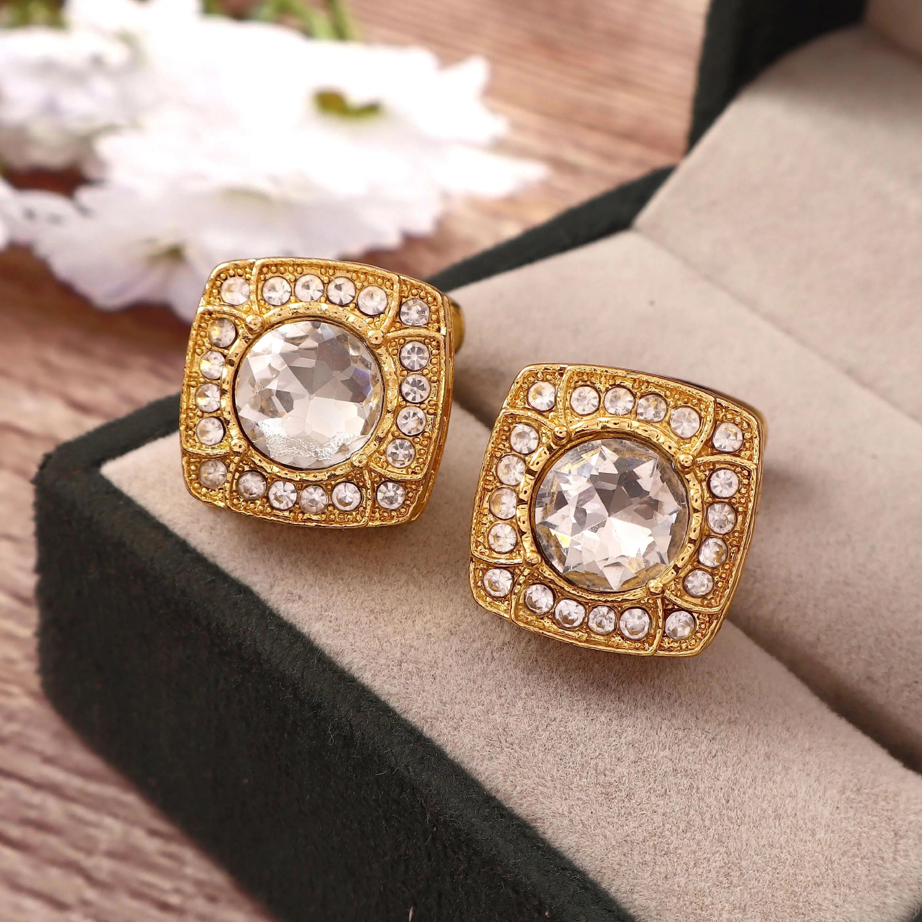 ABC Classic Men's Cufflinks – Elegant Shirt Accessories for Formal Wear, CL80