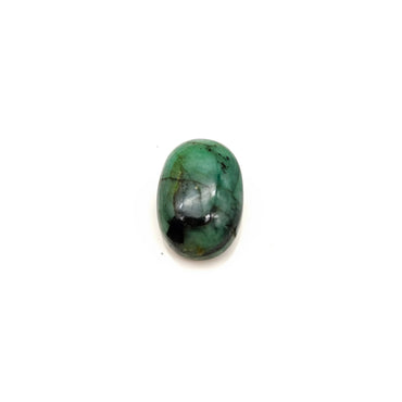 A+ QUALITY OVAL CABOCHON NATURAL EMERALD, GREEN COLORED, INDIAN GEMSTONE, WEIGHT 19.25 CTS ABC Jewelries