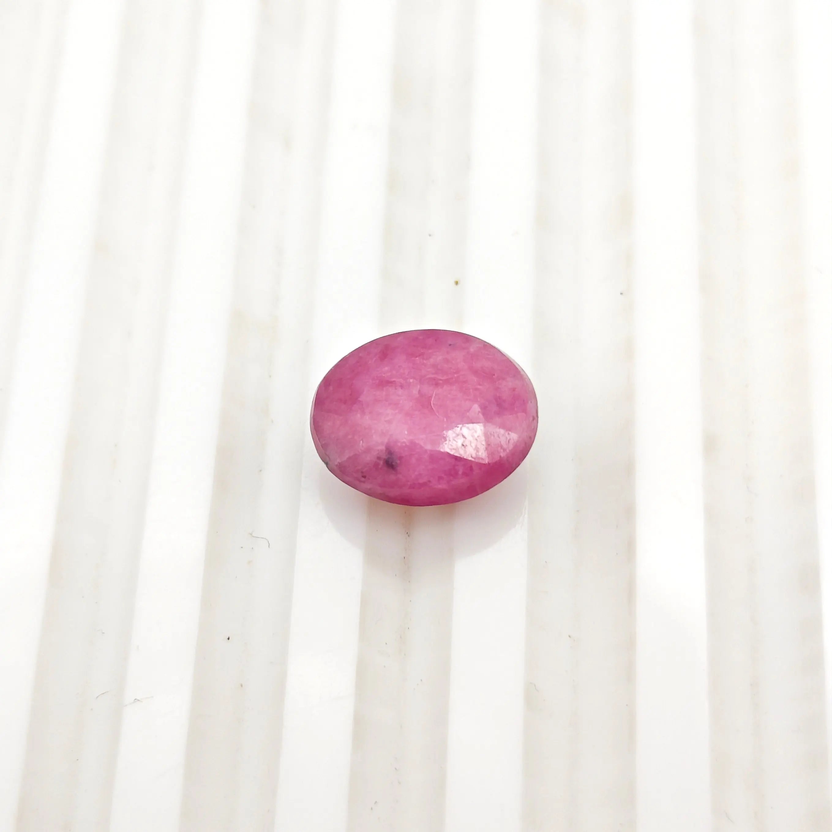 A+ Quality OVAL MIXED NATURAL RUBY, RED COLORED, INDIAN GEMSTONE, WEIGHT 7.55 CTS