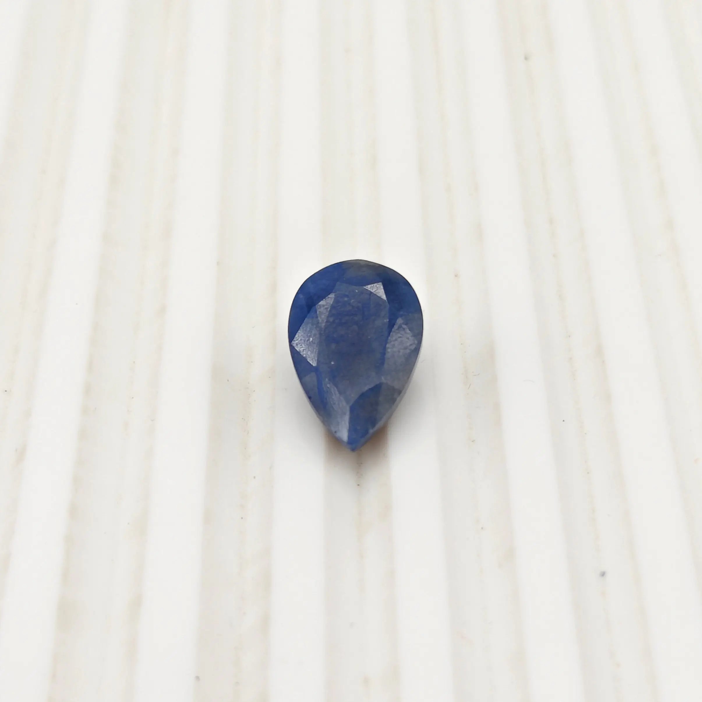 A++ Quality PEAR MIXED NATURAL BLUE SAPPHIRE, BLUE COLORED, INDIAN GEMSTONE, WEIGHT 8.25 CTS