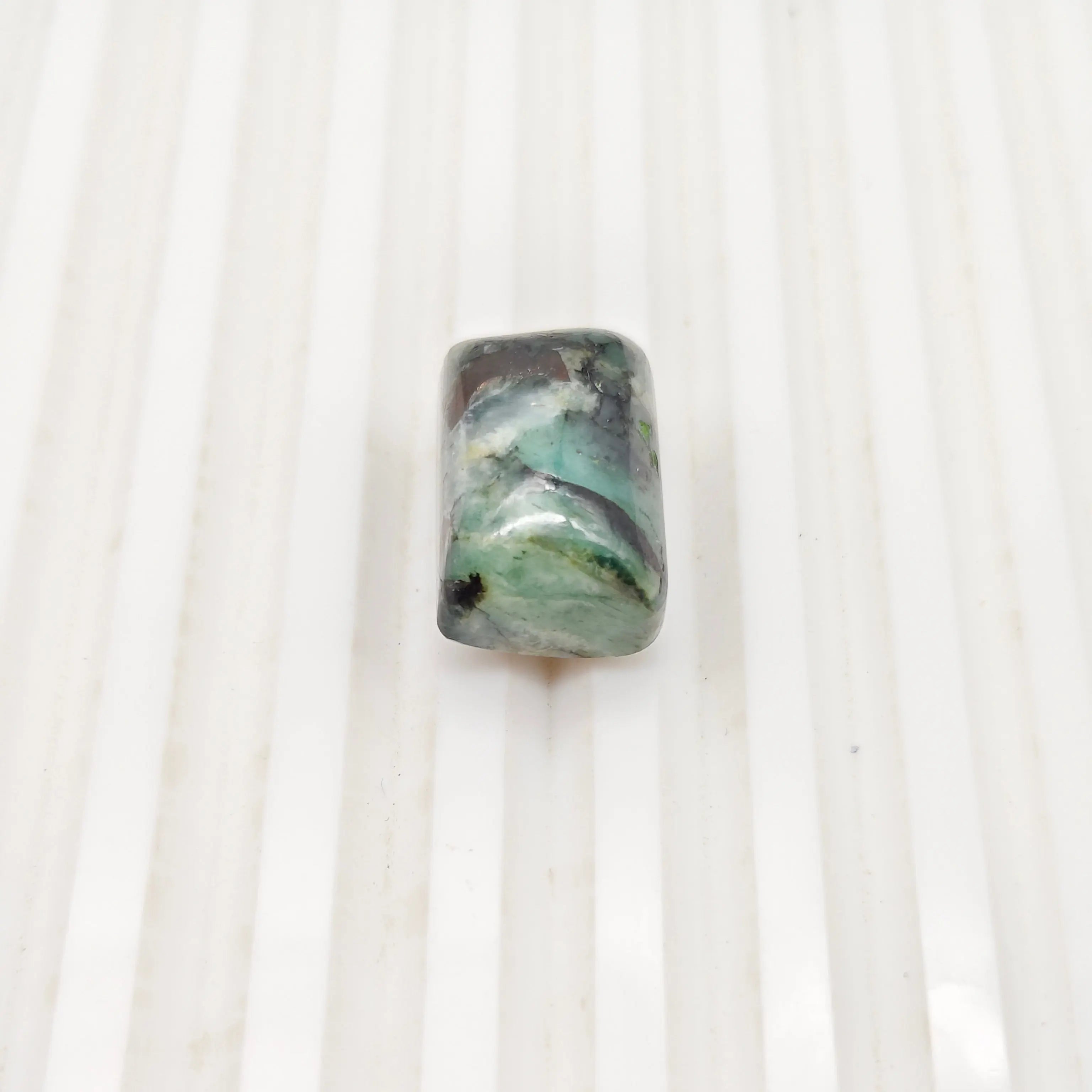 A+ Quality SQUARE CABOCHON NATURAL EMERALD, GREEN COLORED, INDIAN GEMSTONE, WEIGHT 22.35 CTS