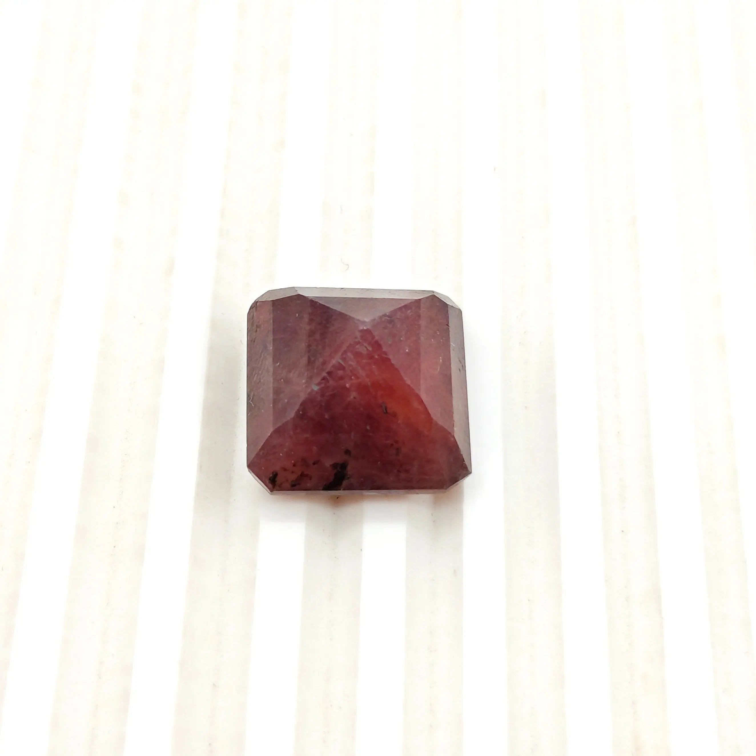 A+ Quality SQUARE MIXED NATURAL RUBY, RED COLORED, INDIAN GEMSTONE, WEIGHT 45.9 CTS