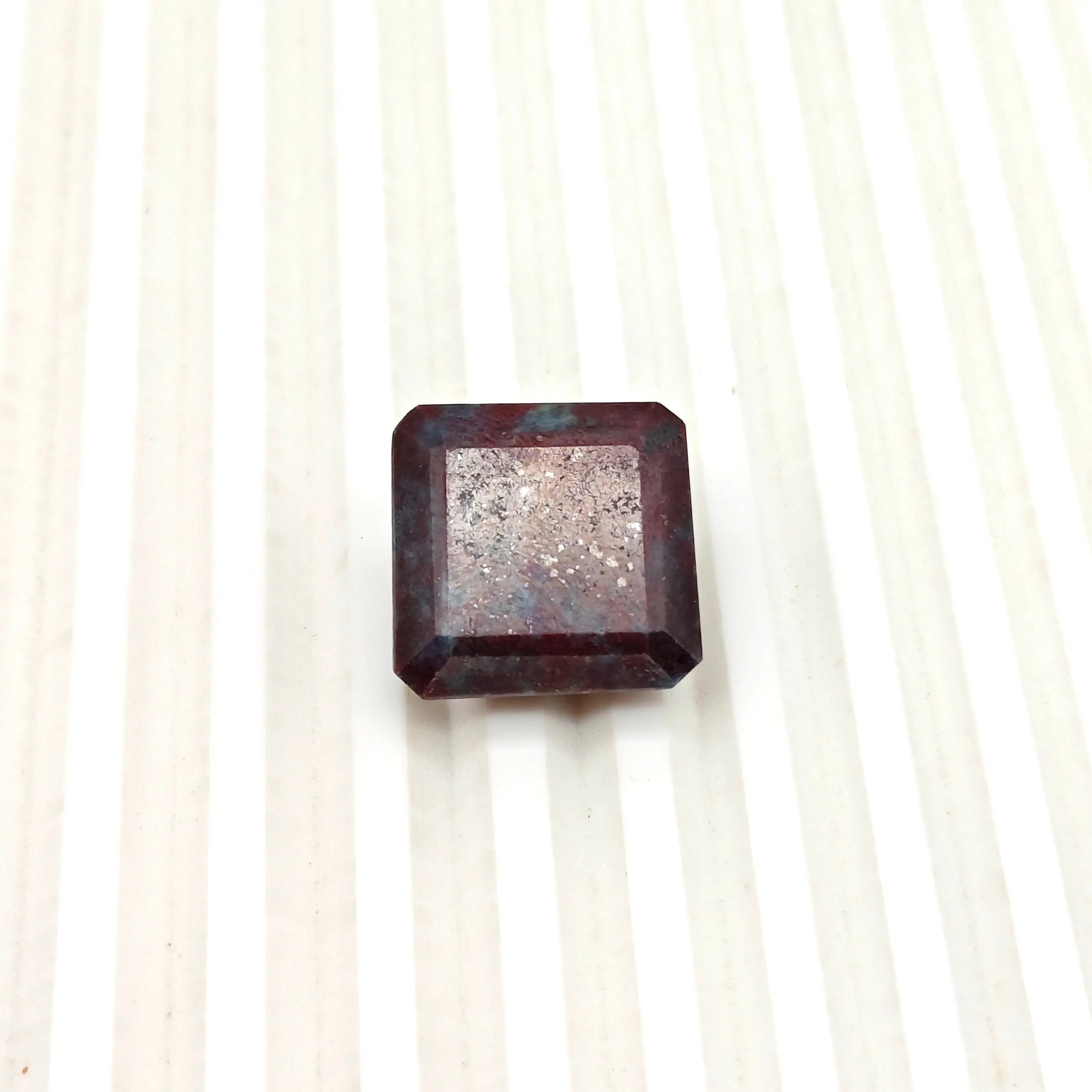 A+ Quality SQUARE MIXED NATURAL RUBY, RED COLORED, INDIAN GEMSTONE, WEIGHT 46.55 CTS