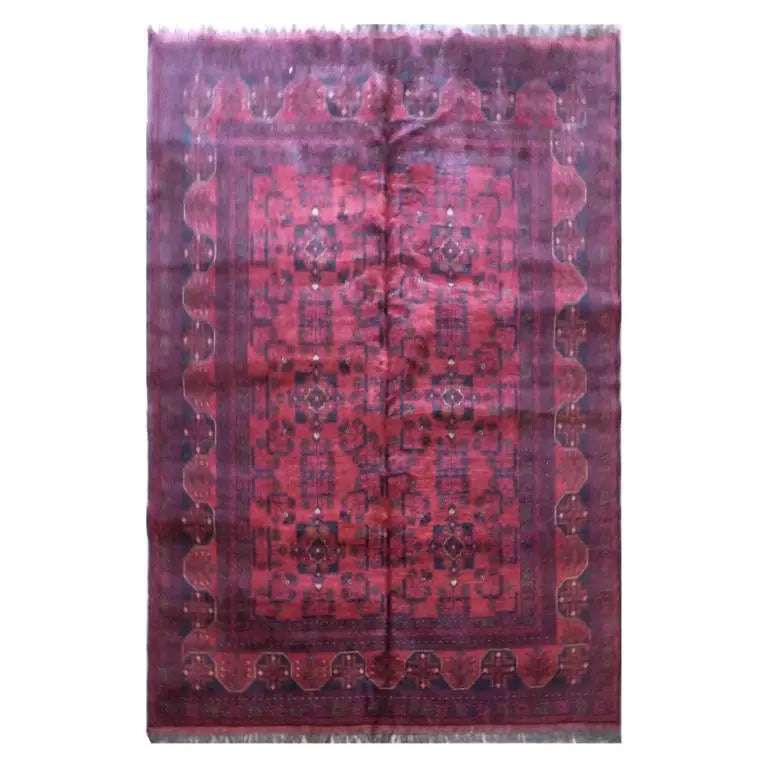 Afghani Khotan Rug 6'4" x 4'2" zandirugs