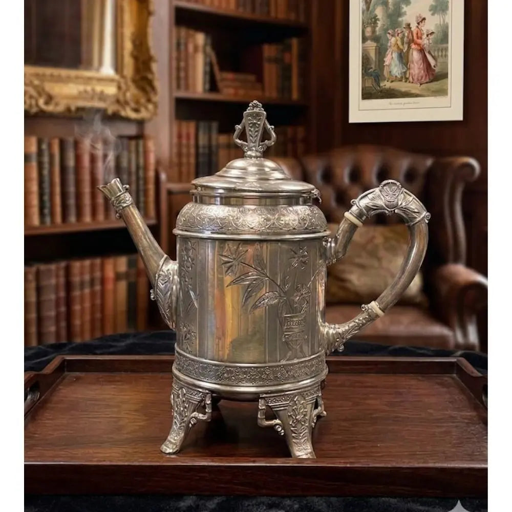 Antique Meriden Britannia Co Silver Plate Victorian Aesthetic Movement