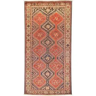 Authentic Persian Rug Yalameh Traditional Style Hand-Knotted Indoor Area Rug With Natural Wool And Cotton  10'1"  X  5'1" Panr02928