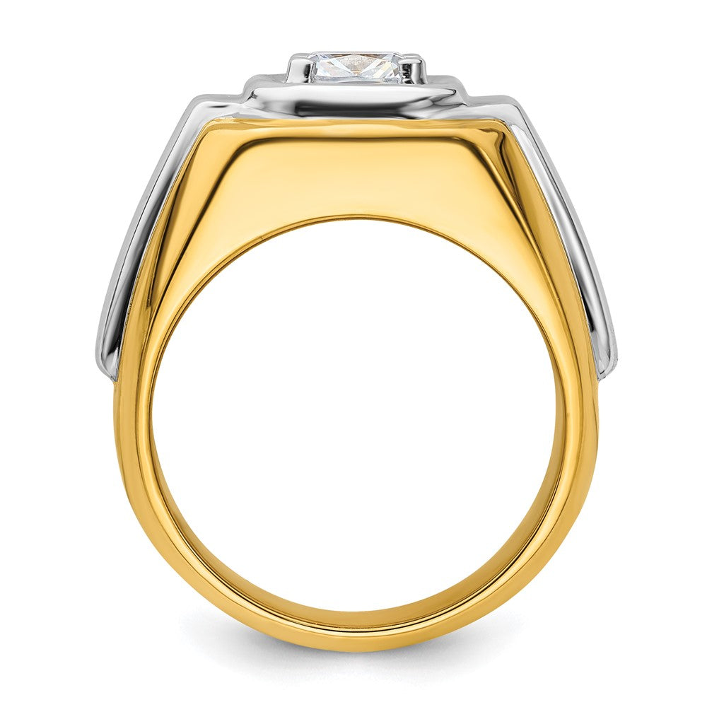 IBGoodman 14k Two-tone Polished Men's Ring Mounting