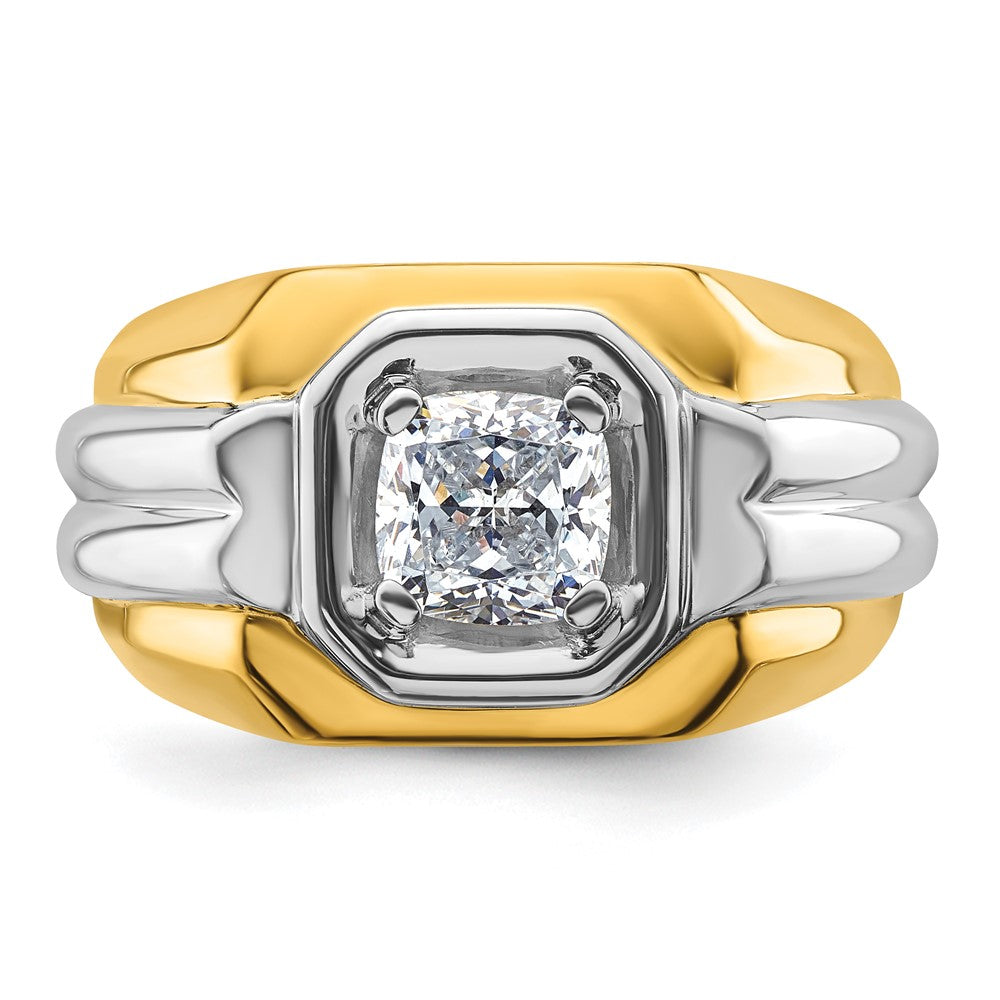 IBGoodman 14k Two-tone Polished Men's Ring Mounting