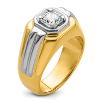 IBGoodman 14k Two-tone Polished Men's Ring Mounting