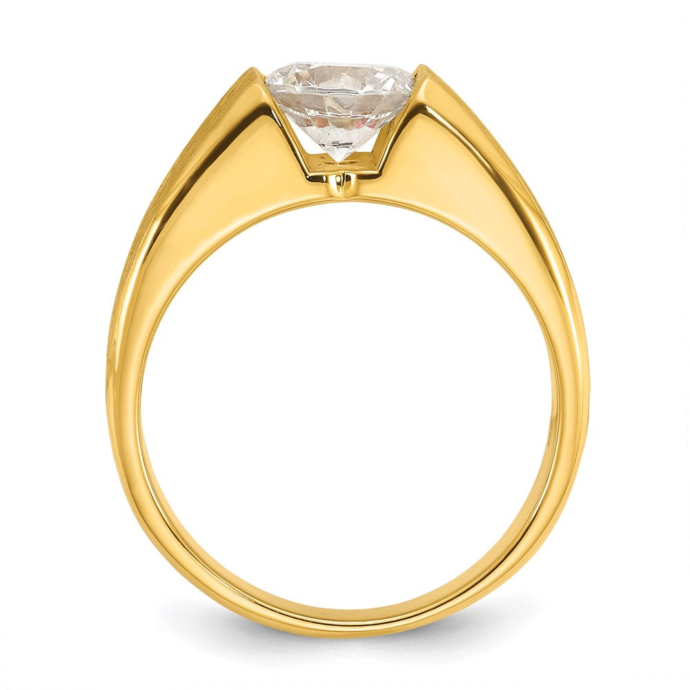 IBGoodman 14k 1 ct Lab Grown Diamond VS/SI+ G+ Complete Men's Ring