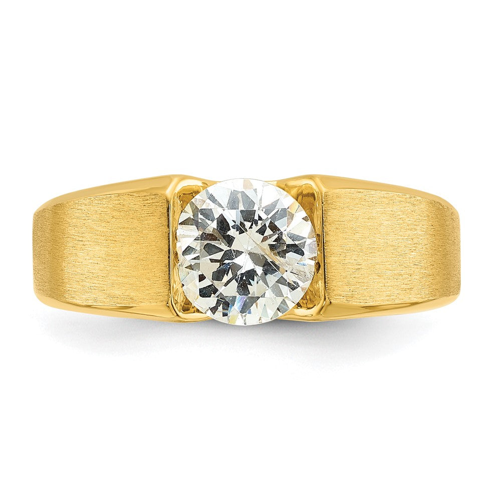 IBGoodman 14k 1 ct Lab Grown Diamond VS/SI+ G+ Complete Men's Ring