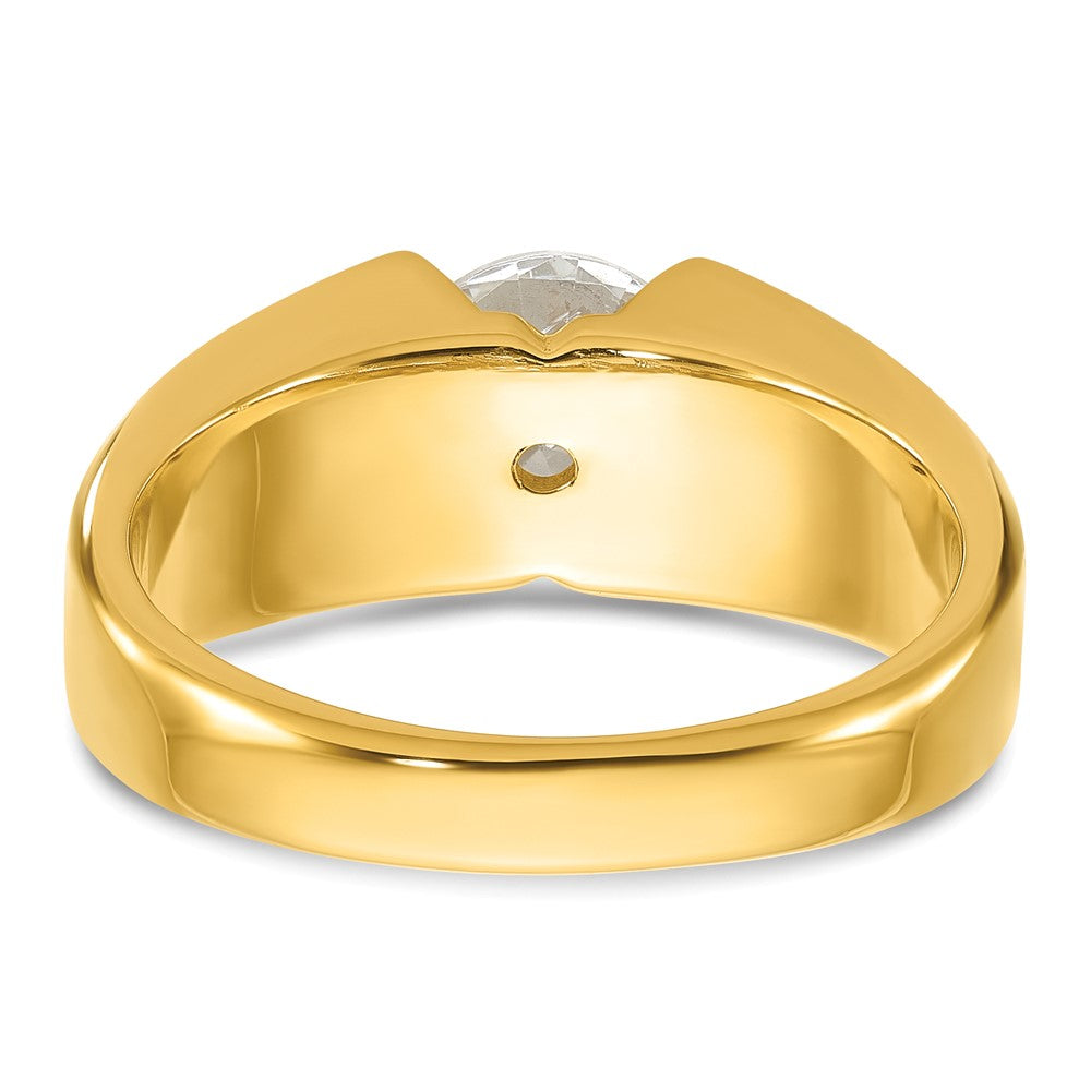 IBGoodman 14k 1 ct Lab Grown Diamond VS/SI+ G+ Complete Men's Ring