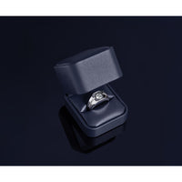 14k White Gold 1 1/5 ct Lab Grown Diamond VS/SI+ G+ Complete Men's Ring
