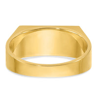 14k 1 ct Lab Grown Diamond VS/SI+ G+ Complete 3 Stone Men's Ring
