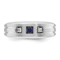 IBGoodman 14k White Gold Men's Ring Mounting