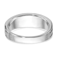 IBGoodman 14k White Gold Men's Ring Mounting