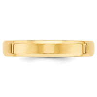 14KY 4mm Bevel Edge Comfort Fit Band Size 6