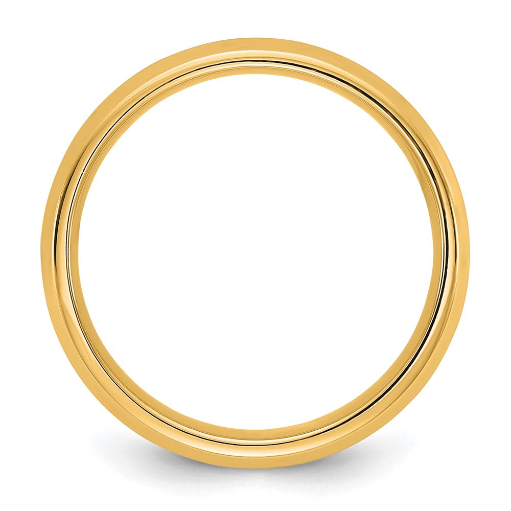 10KY 5.5mm Bevel Edge Comfort Fit Band Size 11.5