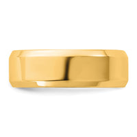 10KY 6.5mm Bevel Edge Comfort Fit Band Size 12.5