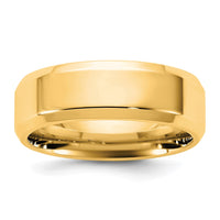 10KY 6.5mm Bevel Edge Comfort Fit Band Size 5
