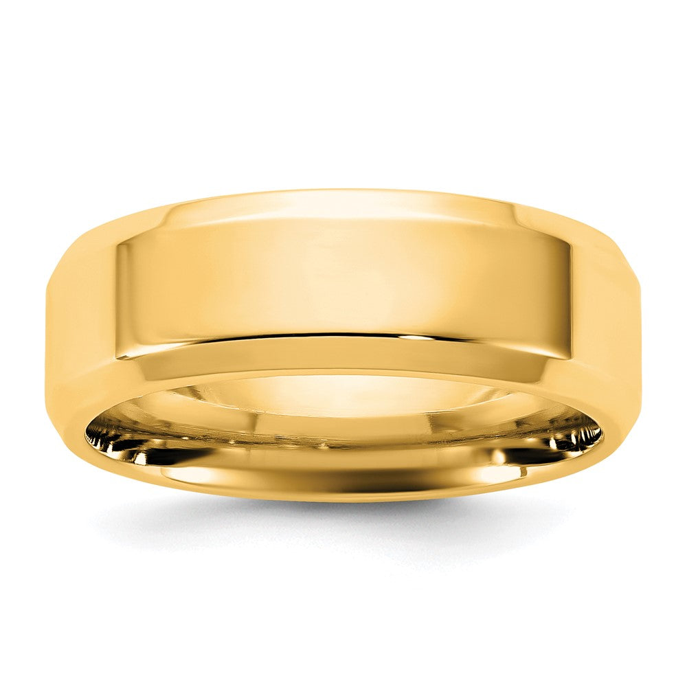 10KY 6.5mm Bevel Edge Comfort Fit Band Size 9.5