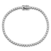 14k 2ct Lab Grown Dia VS/SI+ G+ Comp Round Tennis Bracelet