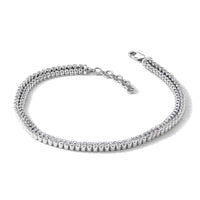 14kw 2 7/8 ct Lab Grown Dia VS/SI+ G+ Comp  7.25in w/ 1in ext Bracelet