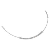 14kw 1 ct Lab Grown Dia VS/SI+ G+ Comp 6.5in w/ 1in ext Bracelet