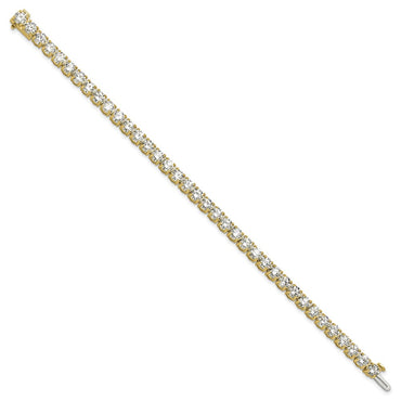 14k 14ct Lab Grown Diamond VS/SI+ G+ Complete Tennis Bracelet