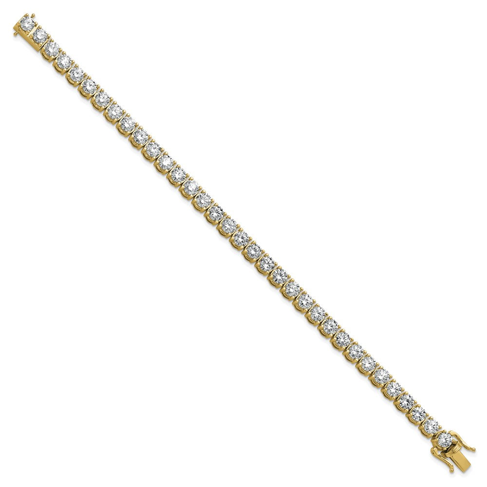 14k 11 1/8ct Lab Grown Diamond VS/SI+ G+ Complete Tennis Bracelet